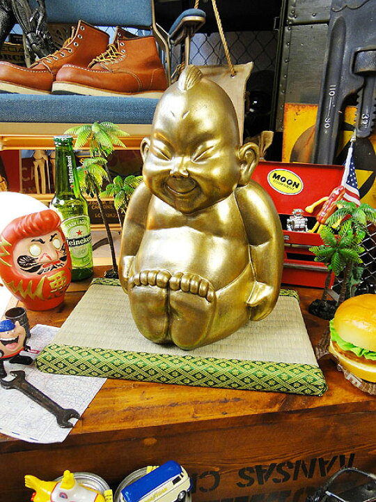 楽天市場 大阪名物ビリケンさんの縁起のええ置物 Lサイズ アメリカン雑貨 アメリカ雑貨 大阪土産 アメリカ雑貨通販キャンディタワー