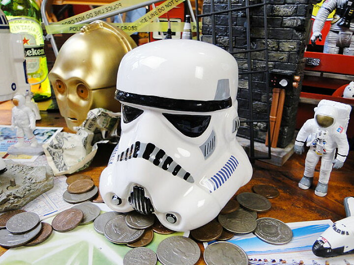 楽天市場】スターウォーズ セラミックバンク （ストーム・トゥルーパー