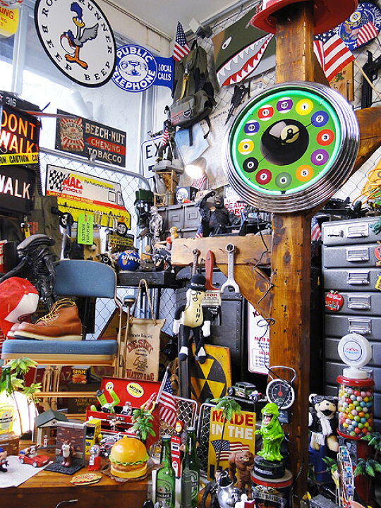 楽天市場】ビリヤード ネオンクロック アメリカン雑貨 アメリカ雑貨  