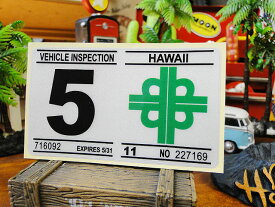 楽天市場 ハワイ 車検 ステッカーの通販 楽天市場 ハワイ 車検 ステッカーの通販