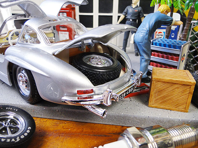 楽天市場】1954年メルセデス・ベンツ 300SLのダイキャストミニカー 1 