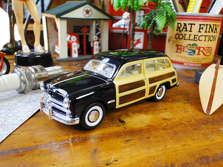 楽天市場】1949年 フォード ウッディワゴン ダイキャストミニカー 1/40 