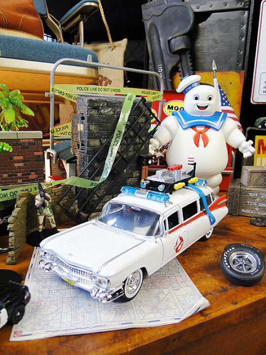 楽天市場】映画 ゴーストバスターズ ECTO-1 ダイキャストミニカー 1/24 