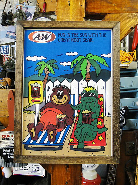 楽天市場 ポスターフレーム A W グレートルートビアー アメリカ雑貨 アメリカン雑貨 壁掛け 壁飾り インテリア雑貨 おしゃれ 人気 アンティーク 壁面装飾 絵 装飾 ディスプレイ 内装 ウォールデコレーション アメキャラ アメコミ ポスター レトロ アメリカ雑貨
