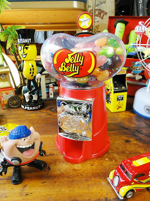 楽天市場 ジェリベリービーンズマシーン ミニ アメリカで大人気 アメリカ雑貨 アメリカン雑貨 ディスペンサー 保存容器 お菓子 お菓子入れ スナック 大好評 プレゼント ギフト ジェリーベリー アメキャラ アメリカ雑貨通販キャンディタワー