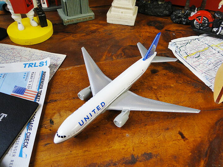 楽天市場 ユナイテッド航空のダイキャストモデルプレーン アメリカ雑貨 アメリカン雑貨 アメリカ雑貨通販キャンディタワー