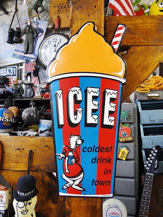 楽天市場】ICEE アイシーフローズンカップ エンボスティンサイン 