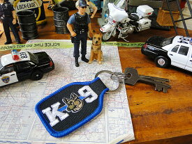 警察犬　K-9　ポリスキーホルダー