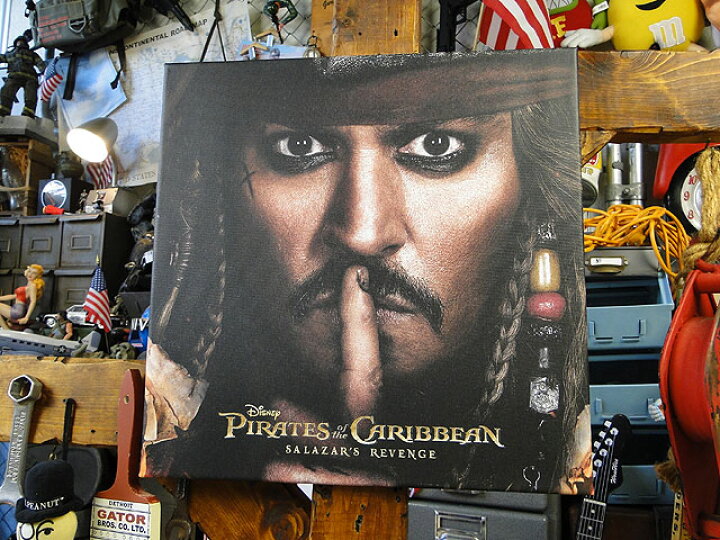 楽天市場 映画 パイレーツ オブ カリビアン ジャック スパロウのキャンバスアート アメリカ雑貨通販キャンディタワー