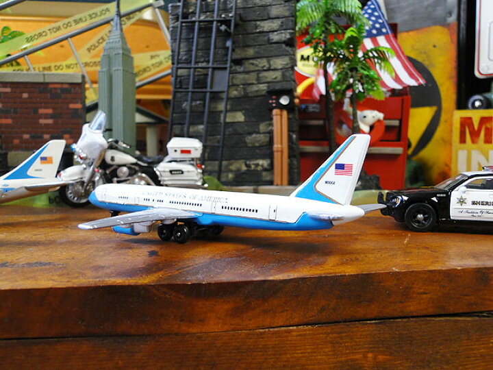 楽天市場 アメリカ合衆国大統領専用機エアフォースワン エアフォースツーのモデルプレーンセット アメリカ雑貨通販キャンディタワー