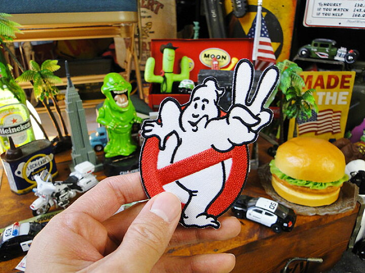 楽天市場 ゴーストバスターズのノーゴーストロゴ ワッペン パート2 アメリカ雑貨通販キャンディタワー