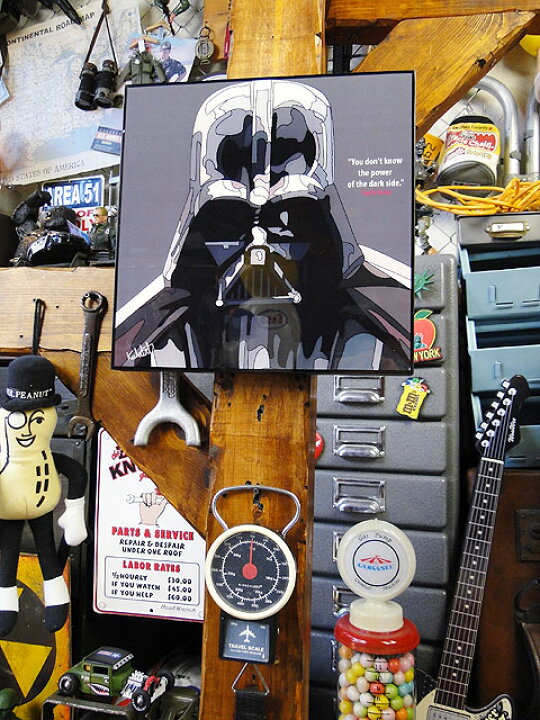 楽天市場】映画 スターウォーズ ポップアートフレーム （ダース 