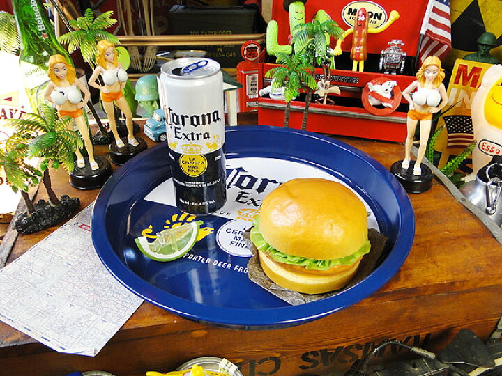 楽天市場】コロナビール パブトレイ （ボトルラベル） アメリカン雑貨 