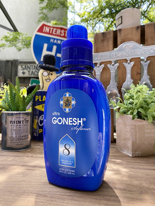 楽天市場】GONESH ガーネッシュ No.8 （ウルトラソフナー 洗濯用柔軟剤 