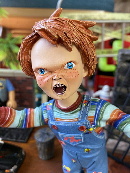 楽天市場】NECA 映画 チャイルドプレイ2 チャッキー ヘッドノッカー 