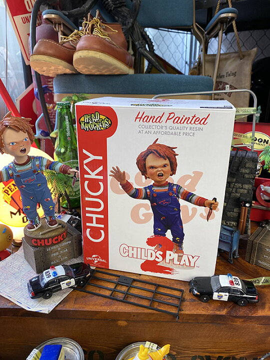 楽天市場】NECA 映画 チャイルドプレイ2 チャッキー ヘッドノッカー 