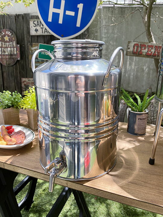 楽天市場】ステンレス製ウォータージャグ 10Lサイズ マルキジオ オイル  