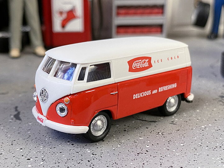 楽天市場】コカ・コーラ 1962年 ワーゲンバス ミニカー 1/72スケール 