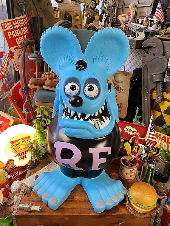 楽天市場】ファンコ限定 ラットフィンク ジャイアントコインバンク 