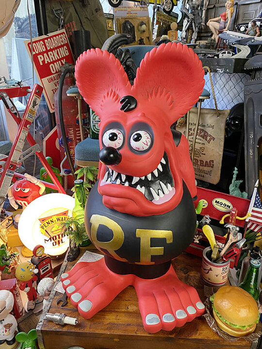 楽天市場】ファンコ限定 ラットフィンク ジャイアントコインバンク 
