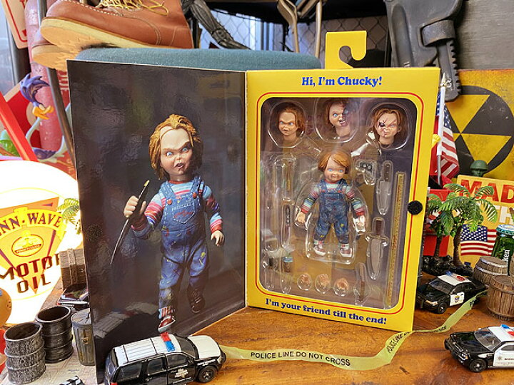 楽天市場 Neca 映画 チャイルドプレイ チャッキー人形のアルティメイト アクションフィギュア アメリカ雑貨通販キャンディタワー