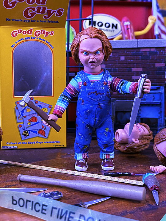 楽天市場】NECA 映画 チャイルドプレイ チャッキー人形 アルティメイト 