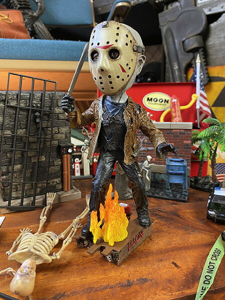 NECA　映画　13日の金曜日　ジェイソン　ヘッドノッカー　アメリカン雑貨　アメリカ雑貨　グッズ　おしゃれ　ボビングヘッド　ボビンヘッド　ボブルヘッド　フィギュア　首振り人形