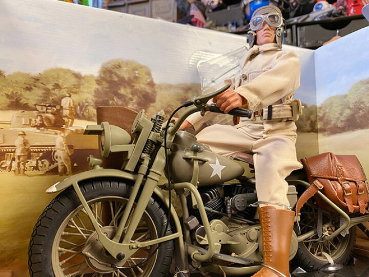 楽天市場】ハスブロ G.I.ジョー35周年 WLA45ハーレーダビッドソン＆U.S 