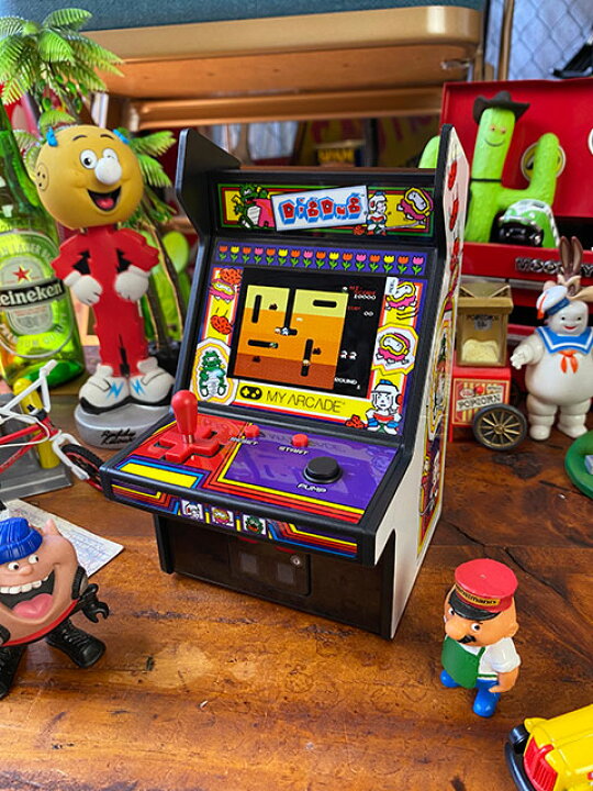 楽天市場 懐かしの昭和時代のゲーセン気分 レトロアーケード ディグダグ アメリカ雑貨通販キャンディタワー