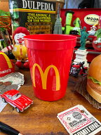 マクドナルド　プラカップ　（レッド）　アメリカン雑貨　アメリカ雑貨　グッズ