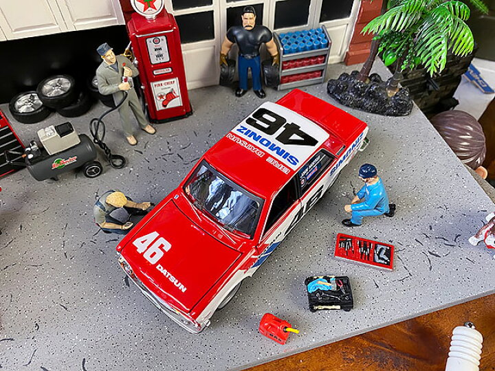 楽天市場】マイスト BREダットサン510 ダイキャストミニカー 1/24 