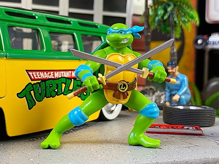 楽天市場 Jada アニメ ティーンエイジ ミュータント ニンジャ タートルズ 1962年ワーゲンバスのダイキャストミニカー レオナルドのフィギュア付き 1 24スケール アメリカ雑貨通販キャンディタワー 楽天市場 Jada アニメ ティーンエイジ ミュータント ニンジャ タートルズ 1962年ワーゲンバスのダイキャストミニカー レオナルドのフィギュア付き 1 24スケール アメリカ雑貨通販キャンディタワー