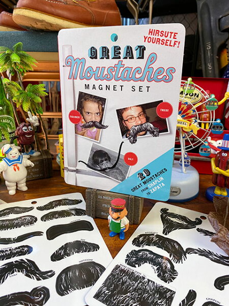おもしろ写真変装アイテム！　グレートマスタッシュ　マグネットセット　20種類入り　アメリカン雑貨　アメリカ雑貨　グッズ