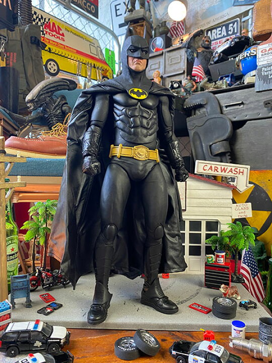 楽天市場 Neca バットマン 1 4スケール アクションフィギュア 19年公開ティム バートン監督 マイケル キートン主演 アメリカ雑貨通販キャンディタワー