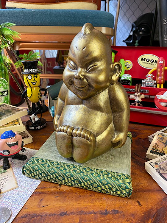 楽天市場】商売繁盛＆開運招福 大阪名物ビリケンさんの縁起のええ置物 
