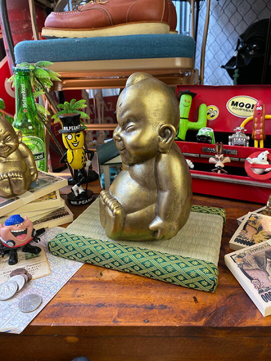 楽天市場】商売繁盛＆開運招福 大阪名物ビリケンさんの縁起のええ置物 