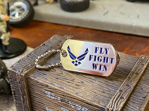 ミリタリーピンバッジ (U.S.エアフォース/ドッグタグ) アメリカン雑貨 アメリカ雑貨 ミリタリーグッズ ミリタリー雑貨 サバイバルゲーム サバゲー おしゃれ かっこいい ショ