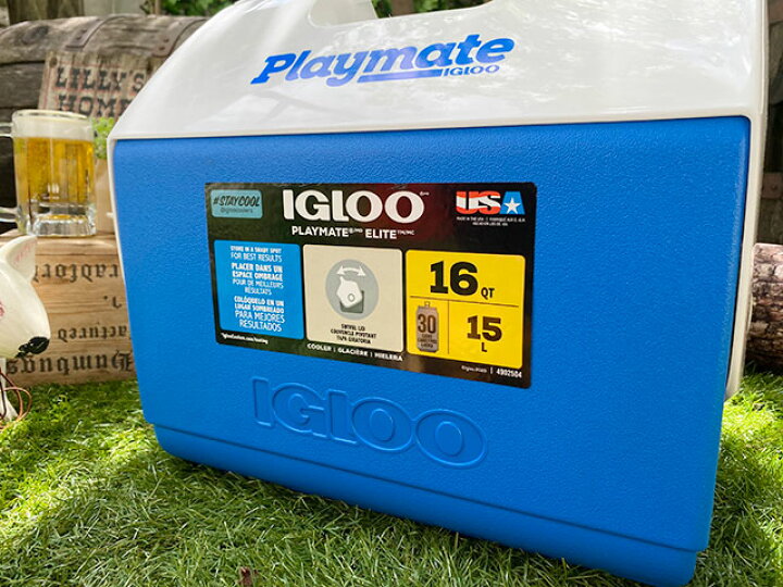 新品】IGLOO[イグルー]PLAYMATE ELITE クーラーボックス(15L)[クーラーボックス ワンハンドル プラスチック ピクニック  アウトドア レジャー おしゃれ アメリカ製] 楽天市場】クーラーボックス IGLOO イグルー PLAYMATE ELITE ULTRA 15L プレイメイト  エリートウルトラ ...
