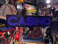 カジノ　LEDドットサイン　看板　アメリカン雑貨　アメリカ雑貨　グッズ