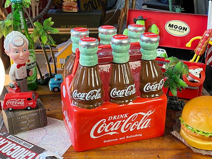 楽天市場】コカ・コーラ 6パックカートンボックス スナックジャー 