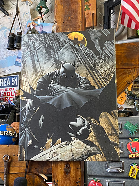 バットマンのキャンバスアート（ナイトウォッチ） | アメリカ雑貨通販キャンディタワー