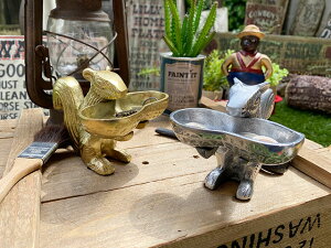 スクウォーレル&ナッツ (2色セット) リス 小物トレイ アメリカン雑貨 アメリカ雑貨 グッズ トレー