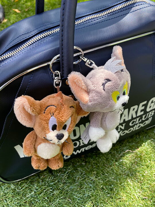 楽天市場】トムとジェリー ぬいぐるみキーホルダー （2体セット 