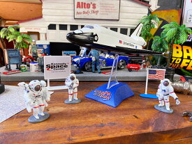 スペースミッション　スペースシャトルと宇宙飛行士　トイ　6点セット　アメリカン雑貨　アメリカ雑貨　グッズ