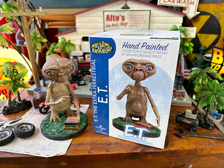 楽天市場】NECA E.T. ヘッドノッカー アメリカン雑貨 アメリカ雑貨 