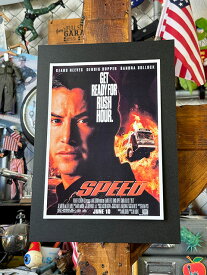 ハリウッドポスター　#0045　映画　スピード　劇場版ポスター　キアヌ・リーブス　B4サイズ　※専用フレームは別売です