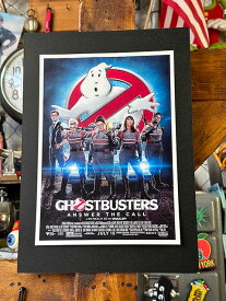 ハリウッドポスター　#0048　映画　ゴーストバスターズ　劇場版ポスター　B4サイズ　※専用フレームは別売です　アメリカン雑貨　アメリカ雑貨　映画グッズ　おしゃれ　かっこいい　ショップインテリア