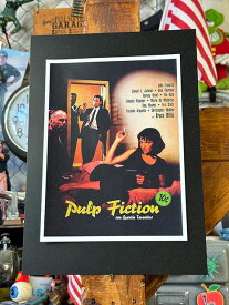 ハリウッドポスター　#0125　映画　パルプ・フィクション　ユマ・サーマン　10セント　B4サイズ　※専用フレームは別売です