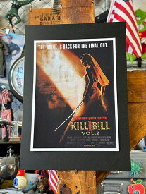 ハリウッドポスター　#0130　映画　キル・ビル　Vol.2　劇場版ポスター　ユマ・サーマン　B4サイズ　※専用フレームは別売です