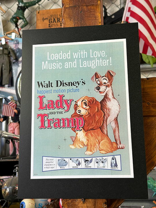 楽天市場】ハリウッドポスター #0281 わんわん物語 レディ トランプ  